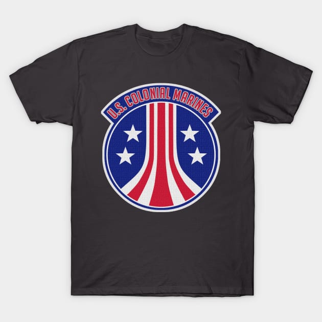 US Colonial Marines Patch T-Shirt by PopCultureShirts